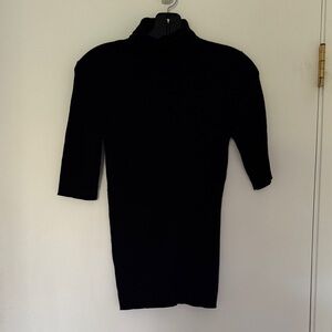Black Turtleneck Sweater